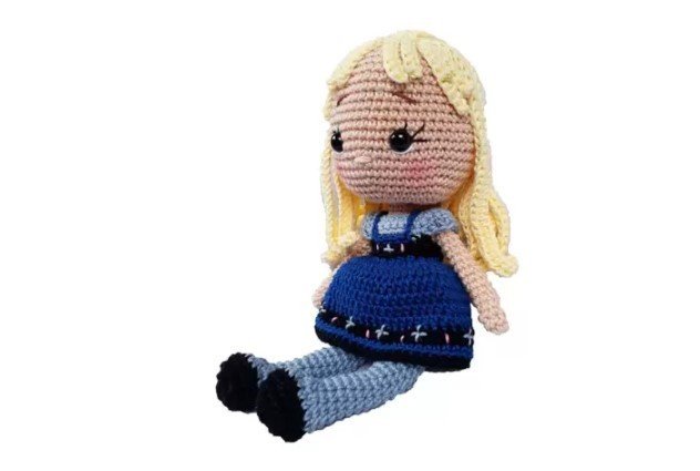 amigurumi elsa do filme frozen