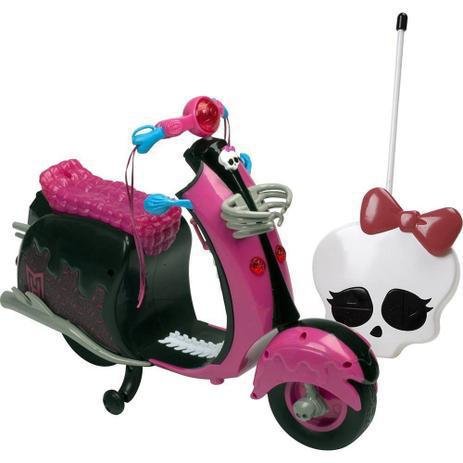 moto monstercycle com temática do desenho monster high