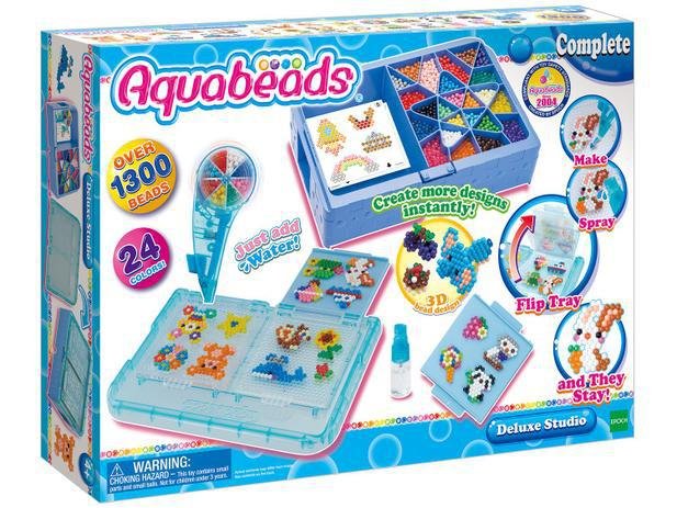 kit aquabeads com duas bandejas