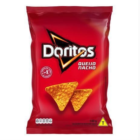 embalagem do Doritos sabor queijo nacho