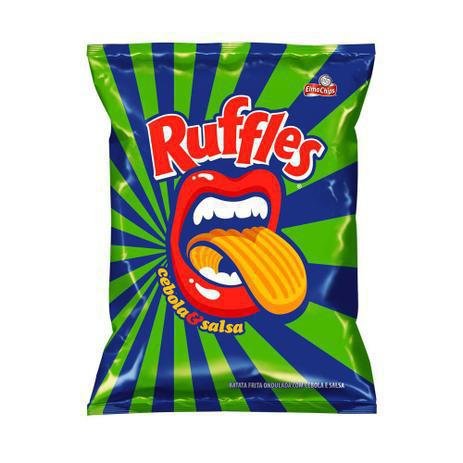 embalagem batata ruffles cebola e salsa