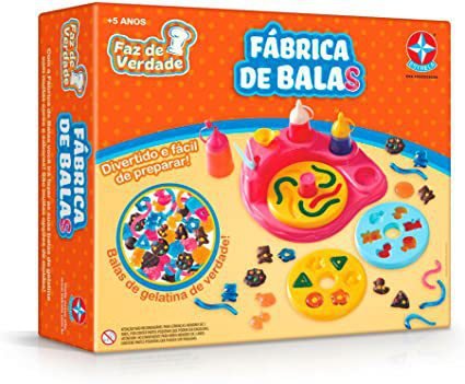 caixa da fábrica de balas da estrela