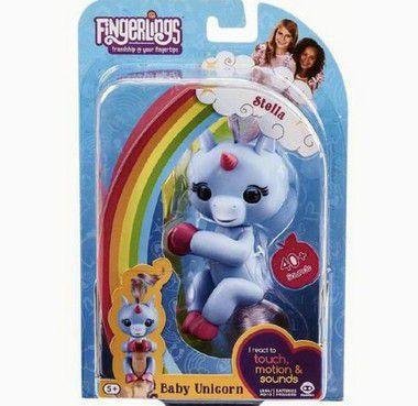 fingerling unicórnio em embalagem