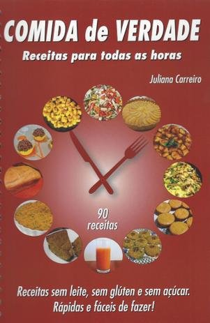 capa do livro comida de verdade receitas para todas as horas