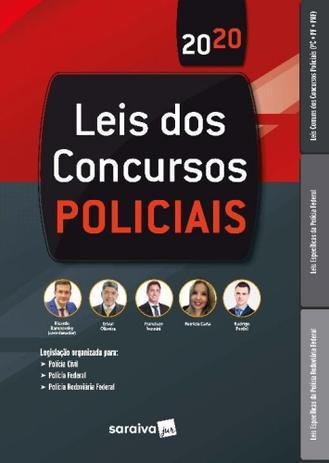 capa do livro leis dos concursos policiais