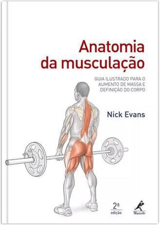 capa do livro anatomia da musculação