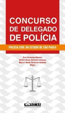 capa do livro concurso de delegado de polícia