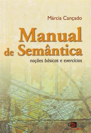 capa do livro manual de semântica noções básicas e exercícios