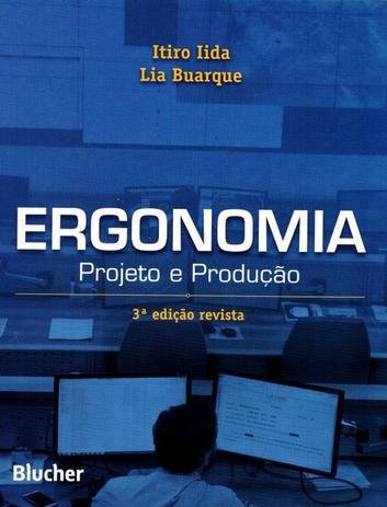 capa do livro ergonomia projeto e produção terceira edição revisada