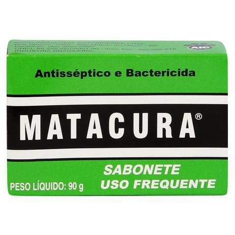embalagem do sabonete em barra matacura antisséptico e bactericida