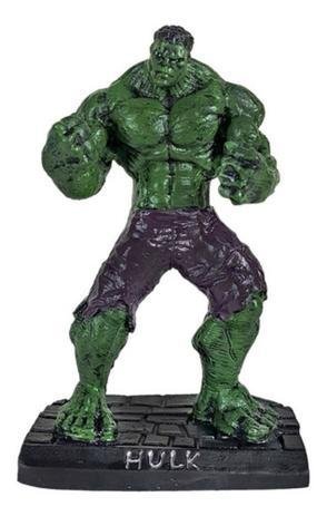 estátua de mesa do hulk