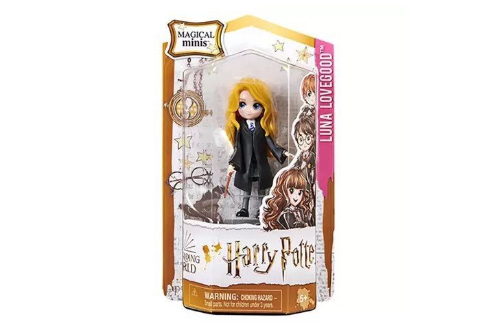 miniboneco da personagem luna lovegood do filme harry potter