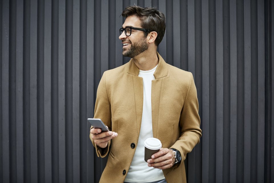 Conjunto de roupa masculina