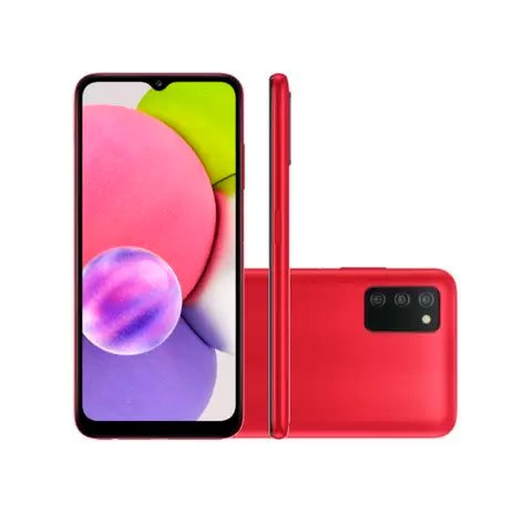 Galaxy A03s vermelho