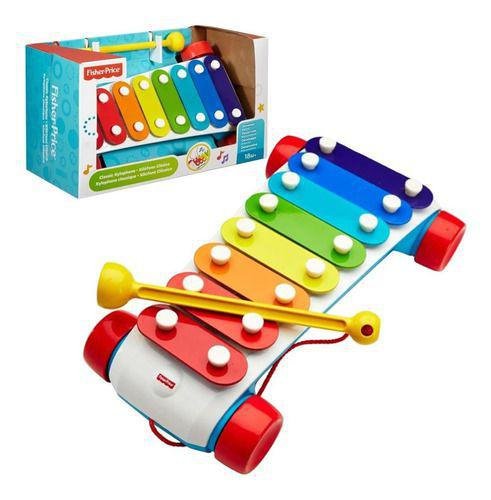 xilofone colorido com 8 teclas