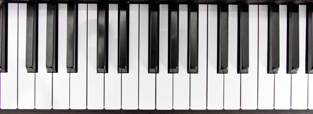 Por que as teclas do piano são brancas e pretas? - Quora