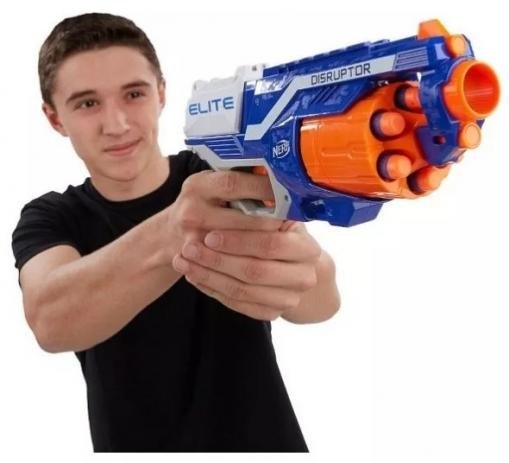 Armas nerf de brinquedo