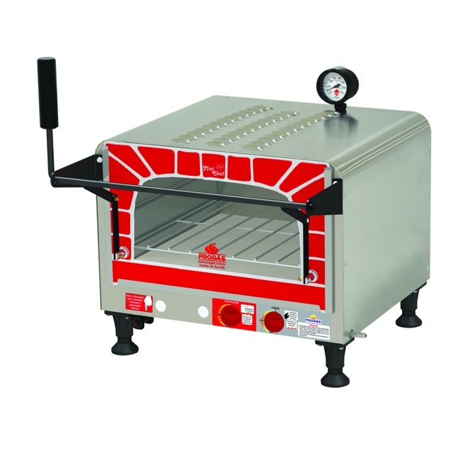 Forno Elettrico 22 Litri 1000W - Per Pizza, Arrosti E Grigliate, Timer 60 Min, Temperatura 120-250°C, Con Teglia E Griglia