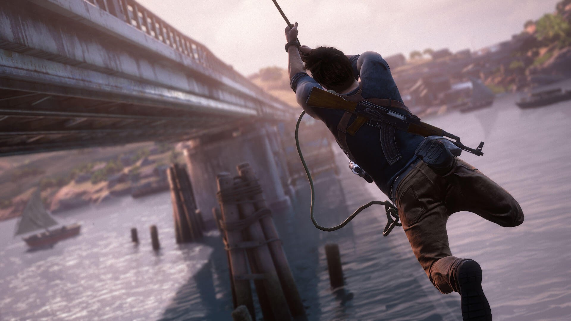 Uncharted: Veja foto do filme com Nathan Drake e Sully