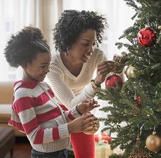 Árvore de Natal : tipos de decoração