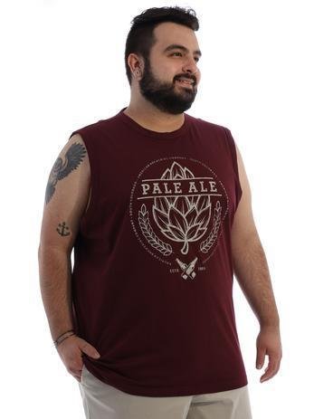 Regata masculina plus size