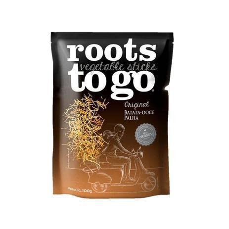 embalagem de batata palha vegetal roots to go