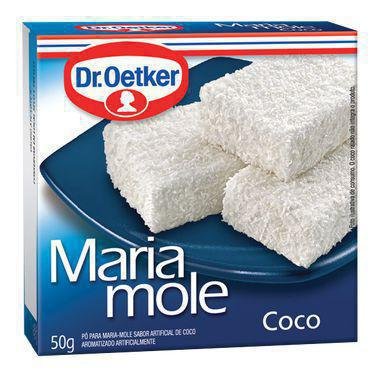 embalagem de maria mole da dr. oetker