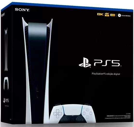 PlayStation 5 Edição Digital 825GB 2 Controles - Sony com God of War  Ragnarok - Outros Games - Magazine Luiza