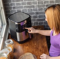 Air fryer ou panela de pressão elétrica