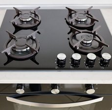 Fogão 4 Bocas Inox com mesa de vidro: vale a pena?