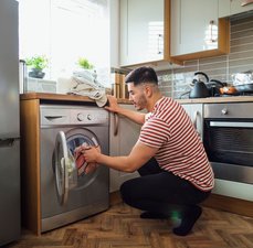 Qual é o tempo médio de secagem das roupas na secadora?