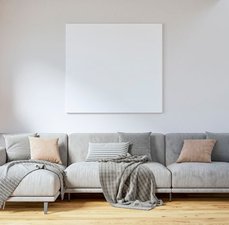 Sofá com manta e almofadas: combinações fáceis